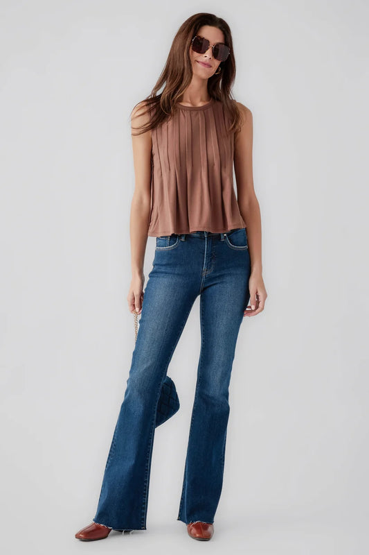 By Together Aura Pleated Top