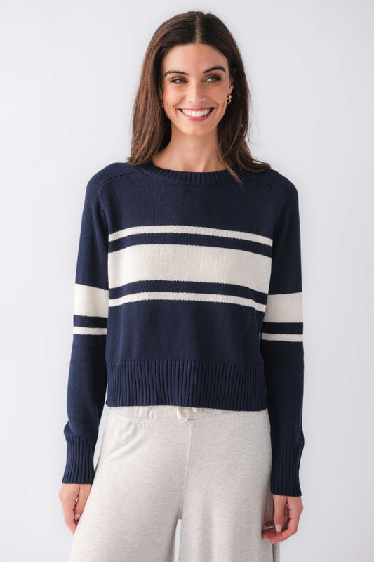 Z Supply Stripe Stand In Sweater