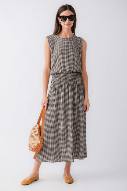 Z Supply Brooke Gingham Skirt