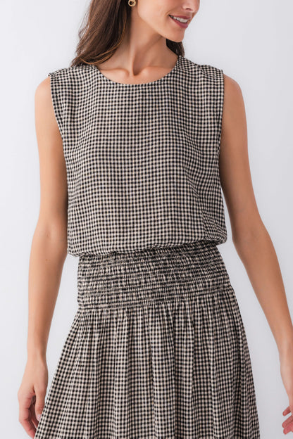 Z Supply Merit Gingham Top