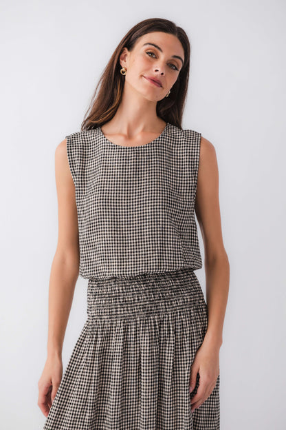 Z Supply Merit Gingham Top